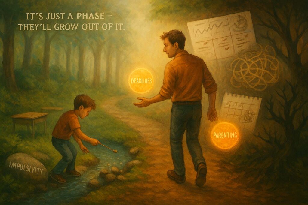 Myth #7: “ADHD is just a phase — they’ll grow out of it.”