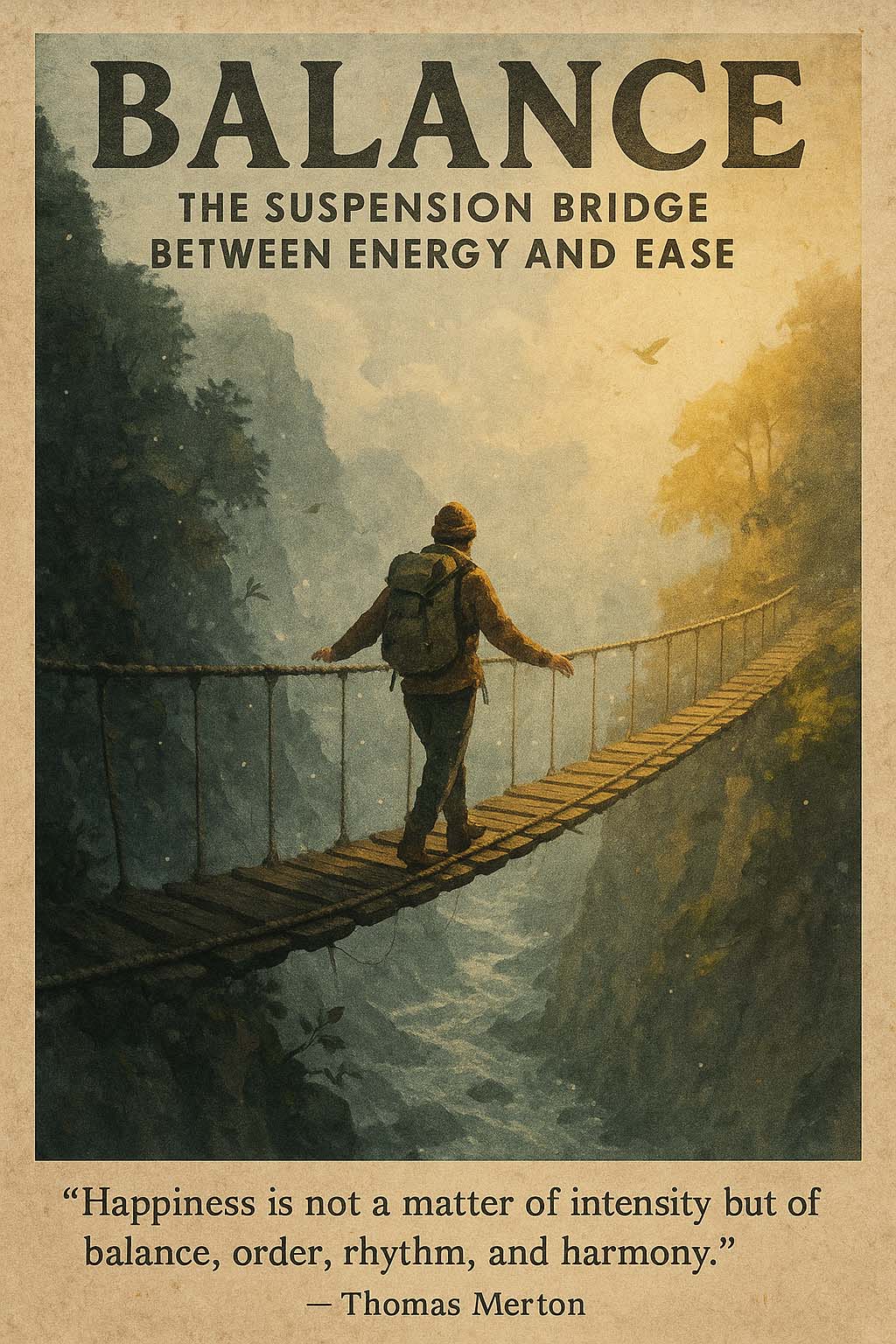 BALANCE – The Suspension Bridge Between Energy and Ease in ADHD