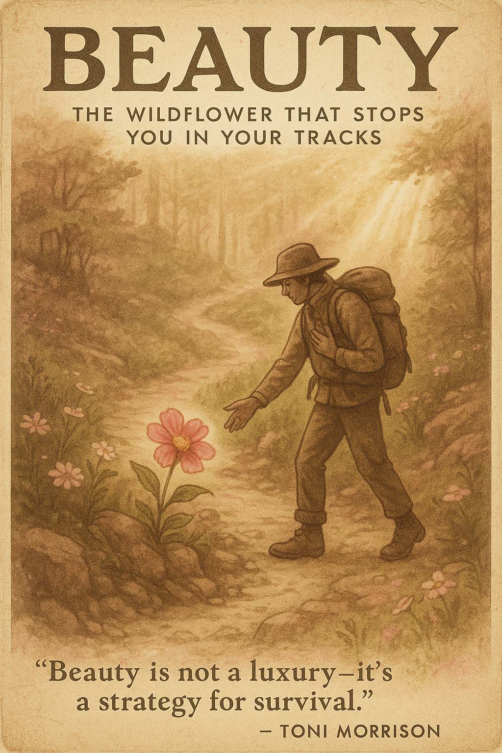 BEAUTY – The Wildflower That Stops You in Your ADHD Tracks