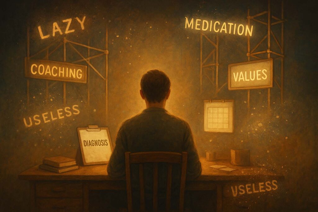 Myth #10: “ADHD diagnosis just gives people permission to be lazy.”
