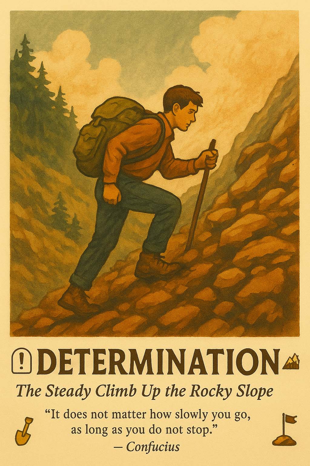 DETERMINATION – The Steady Climb Up the Rocky Slope of ADHD