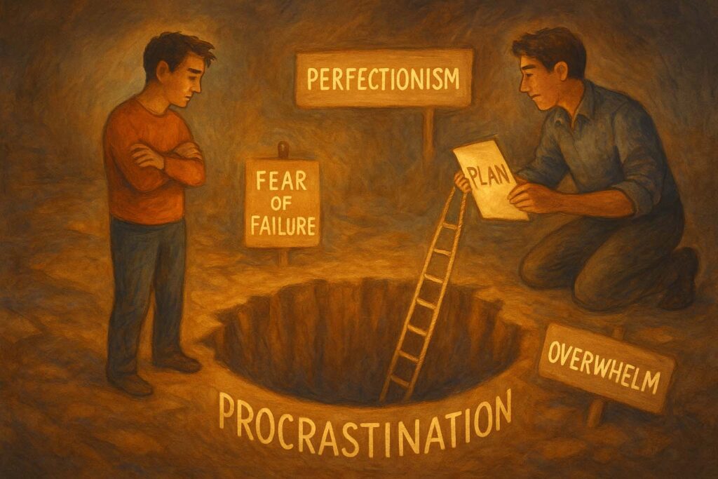 They’re addicted to procrastination