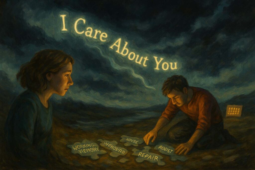 “They don’t care — they never remember what I say.”