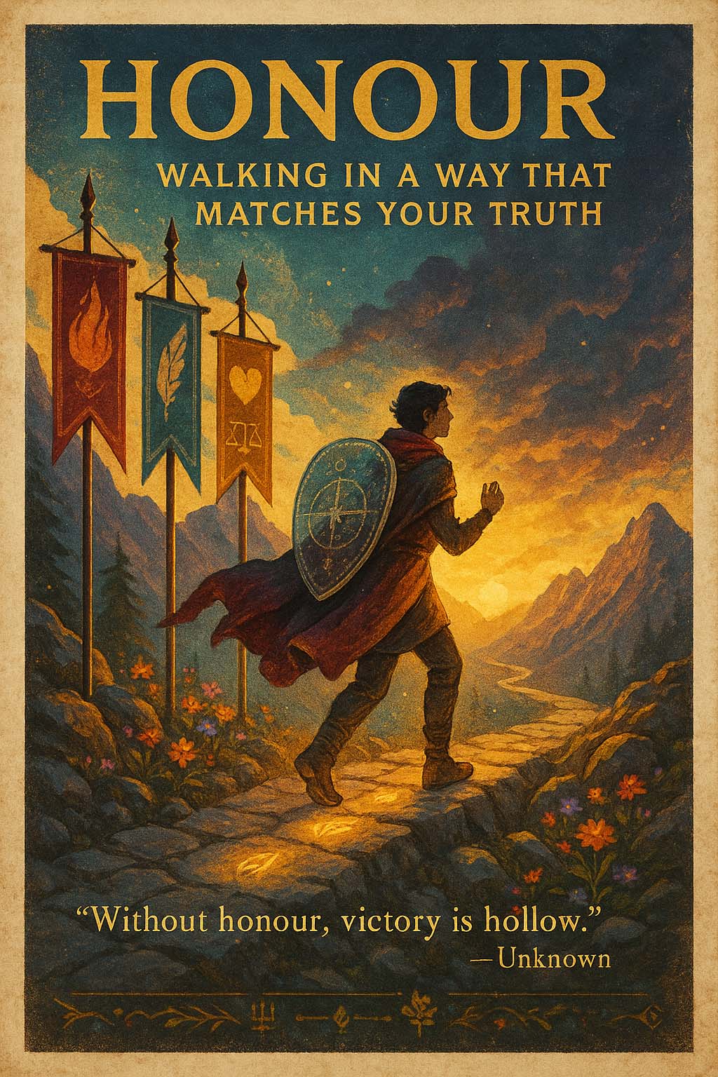 HONOUR – Walking in a Way That Matches Your Truth