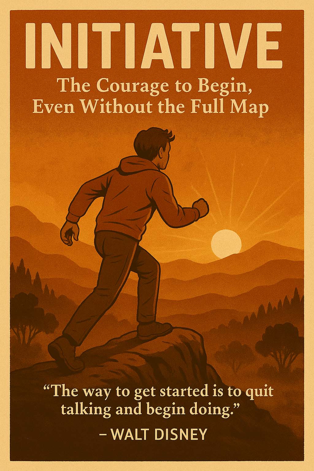 INITIATIVE – The Courage to Begin, Even Without the Full ADHD Map