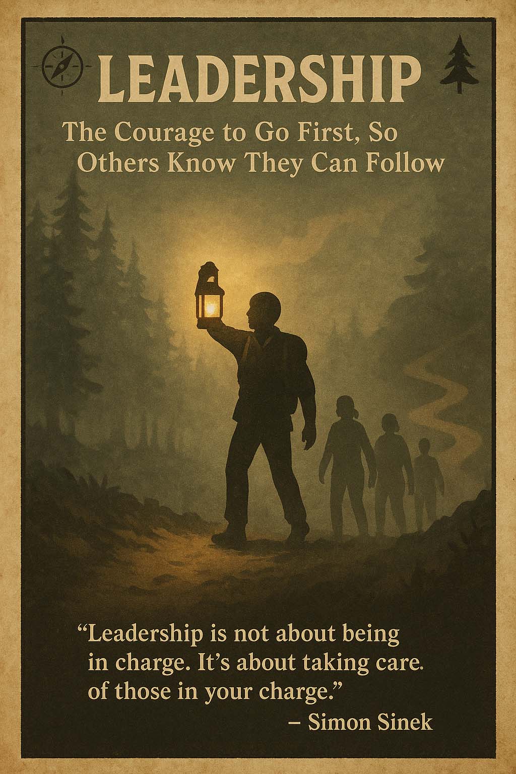 LEADERSHIP – The Courage to Go First, So Others Know They Can Follow