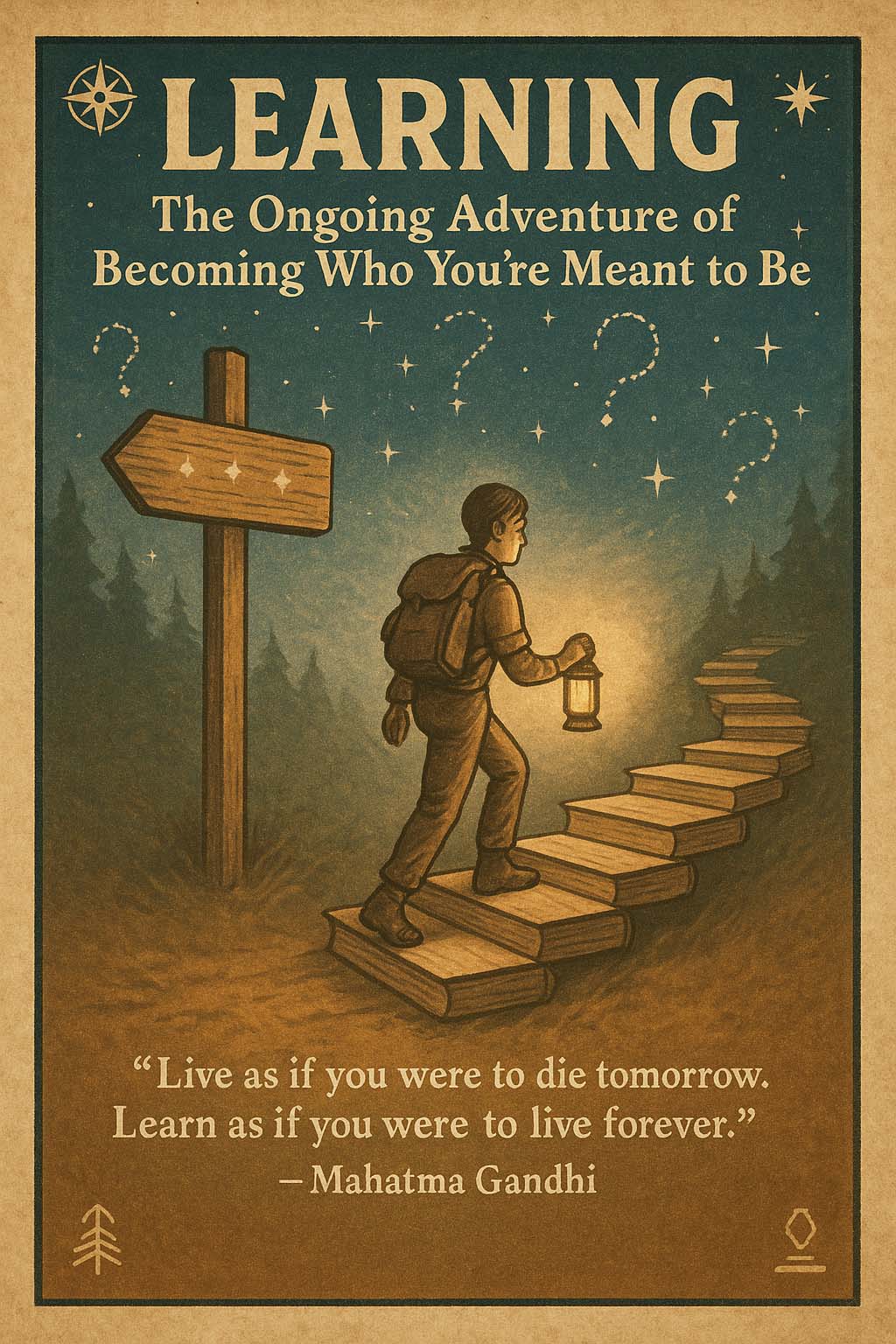 LEARNING – The Ongoing Adventure of Becoming Who You’re Meant to Be