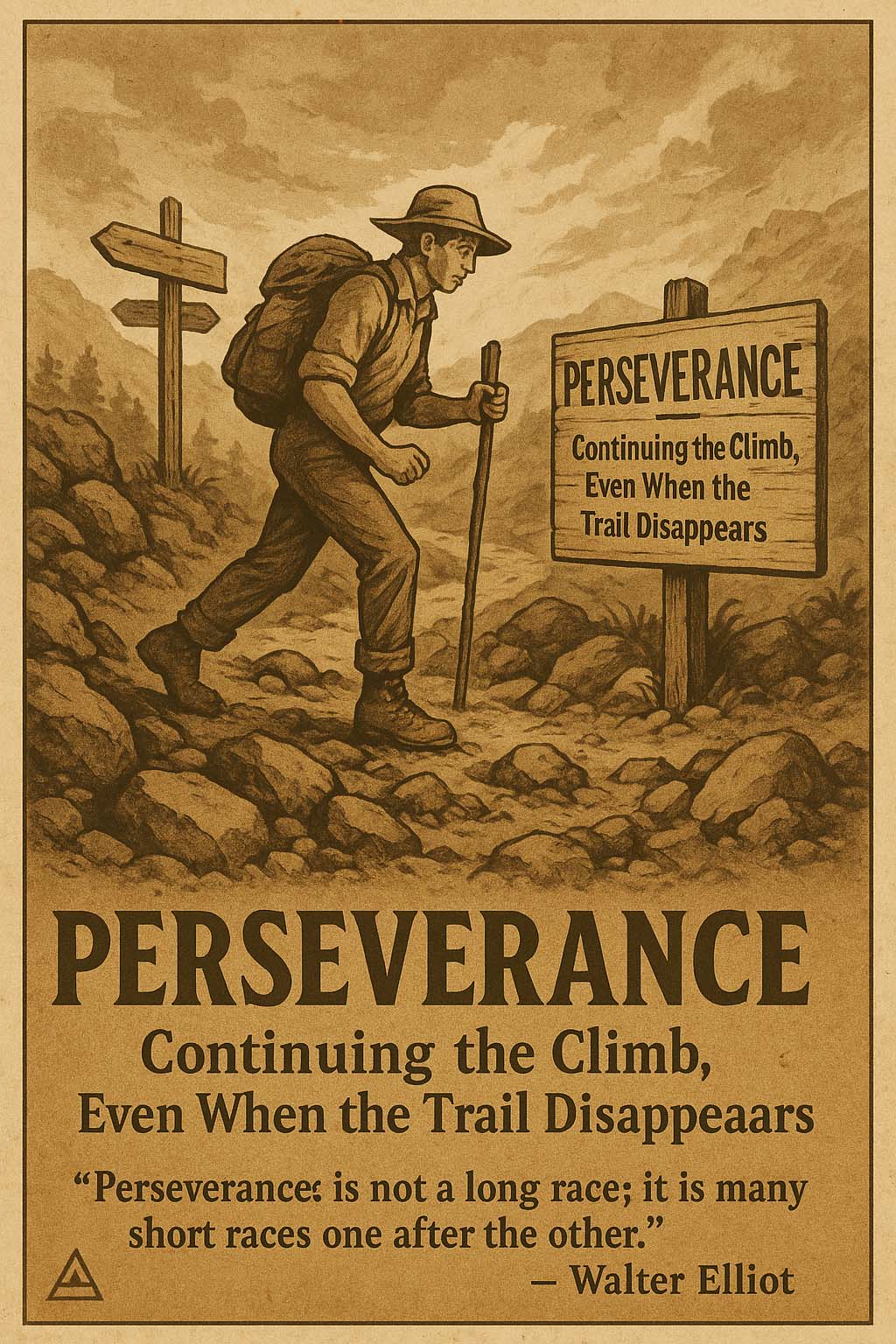 PERSEVERANCE – Continuing the Climb, Even When the Trail Disappears