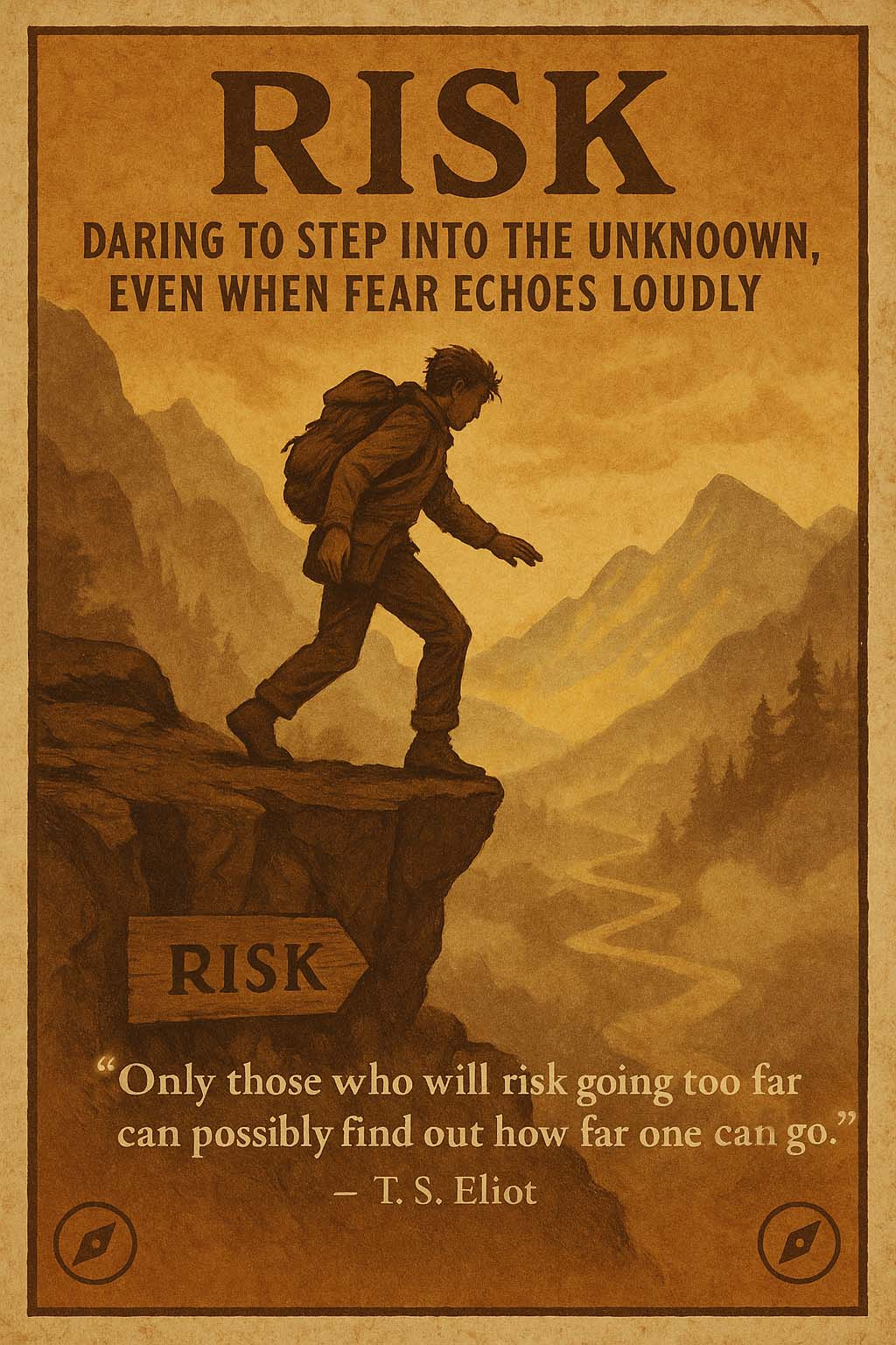 RISK – Daring to Step Into the Unknown, Even When Fear Echoes Loudly