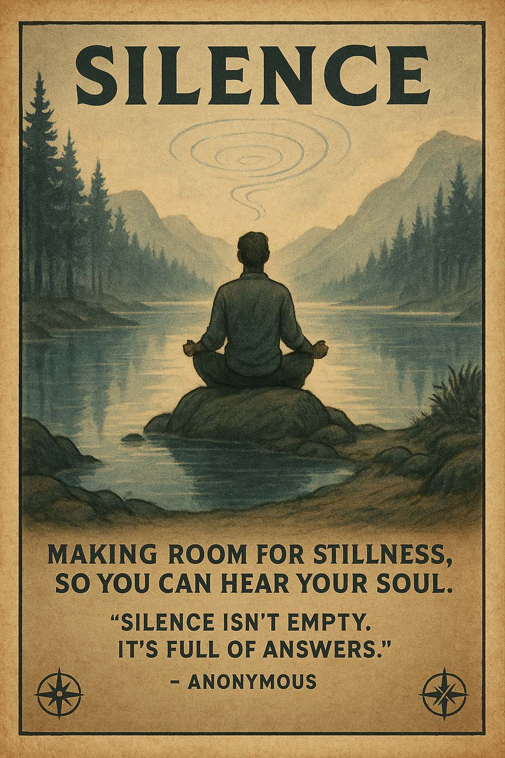 SILENCE – Making Room for Stillness, So You Can Hear Your Soul