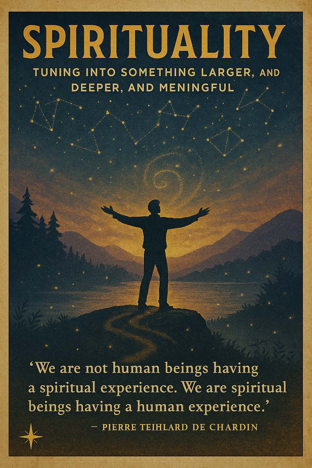 SPIRITUALITY – Tuning Into Something Larger, Deeper, and Meaningful
