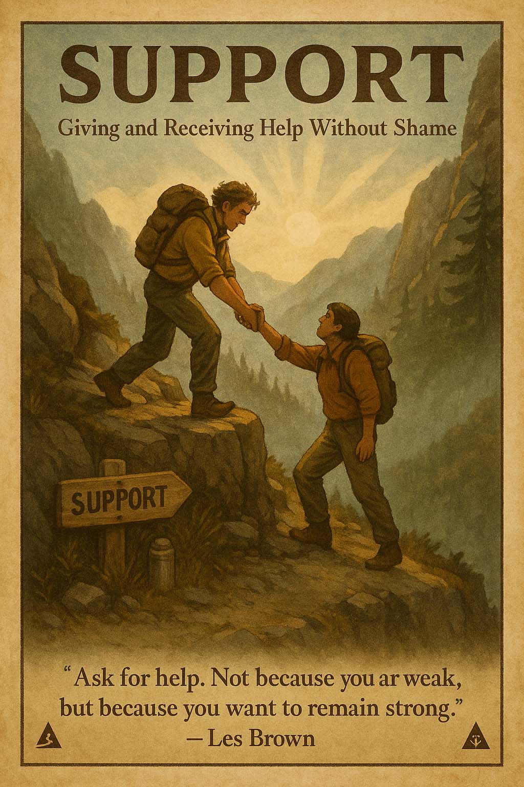 SUPPORT – Giving and Receiving Help Without Shame