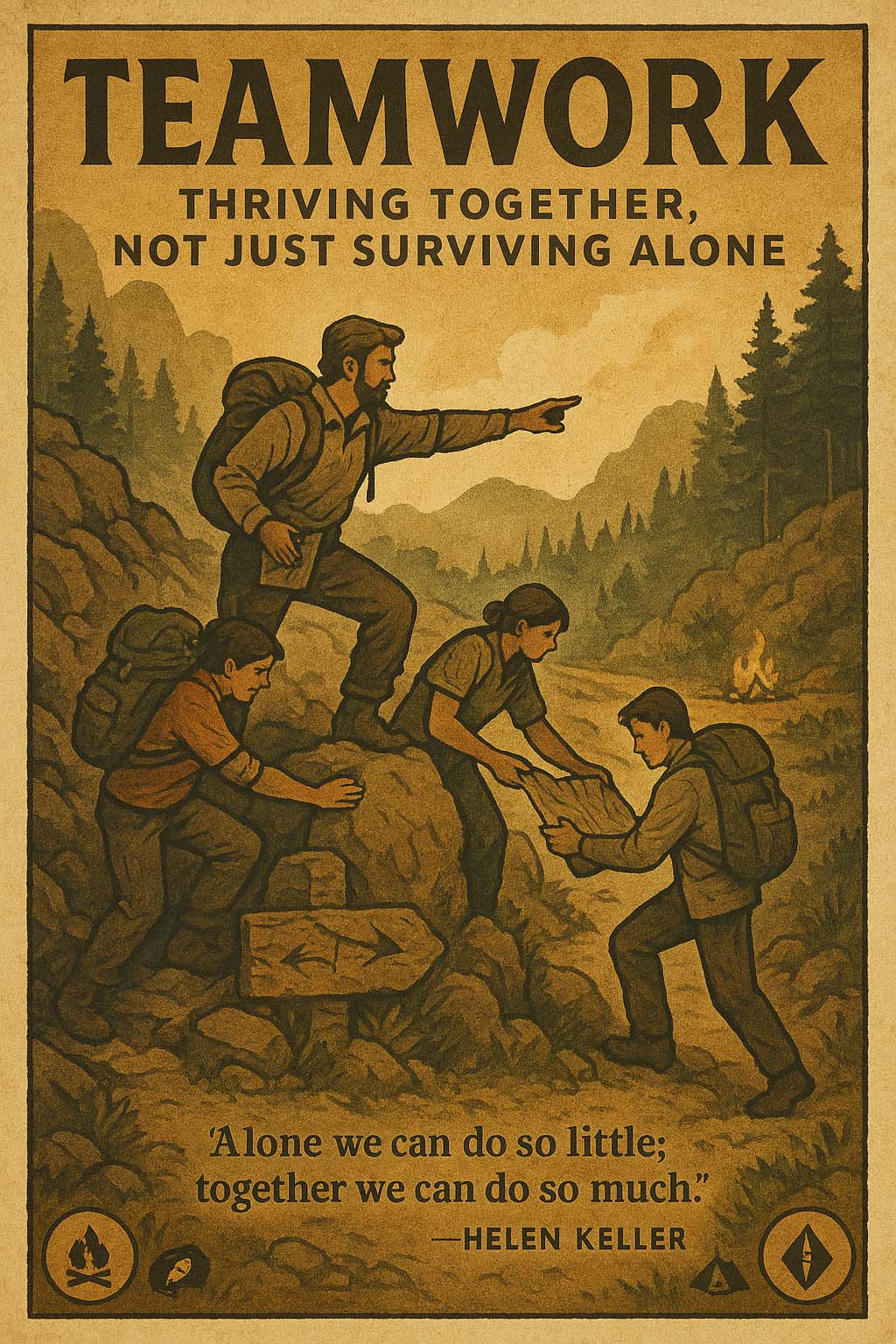 TEAMWORK – Thriving Together, Not Just Surviving Alone
