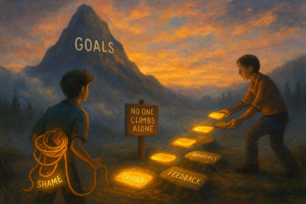 “They just need to set goals and stick to them.”