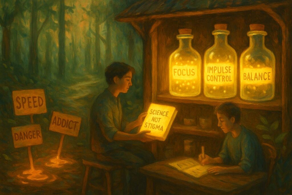 “ADHD meds are just legal speed.”