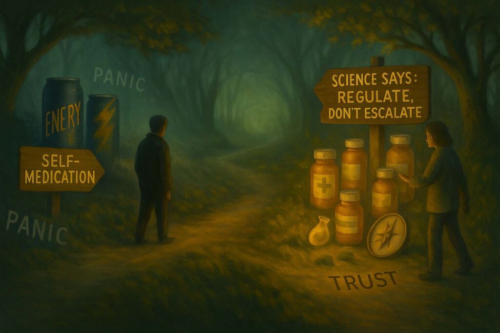 “You’ll become addicted to ADHD meds.”