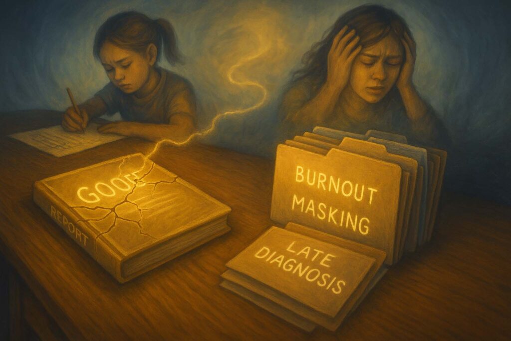 “They didn’t have problems in school, so it can’t be ADHD.”