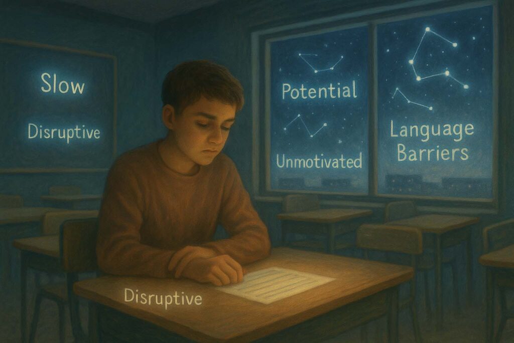 “They’re just bad at English/schooling — that’s not ADHD.”