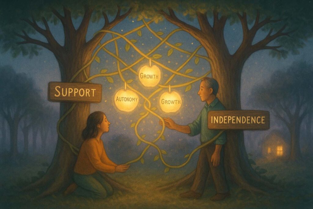 “They need to grow up and stop depending on me.”