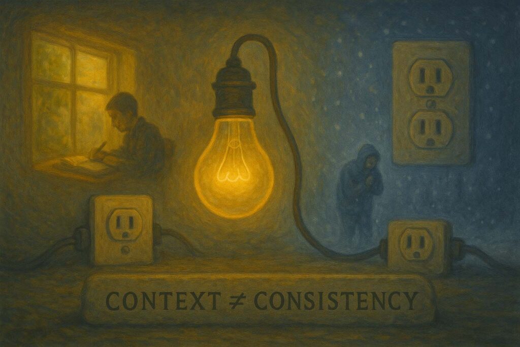 “They’re fine when they’re not stressed — they must be faking it.”