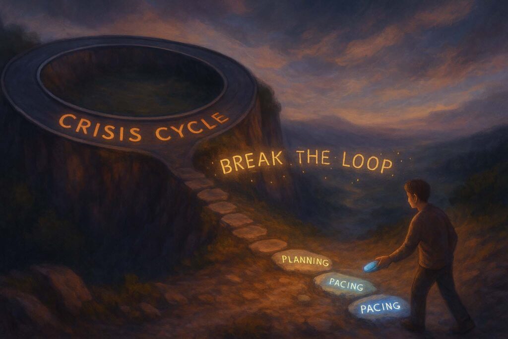 “They’re always in crisis — they like the drama.”