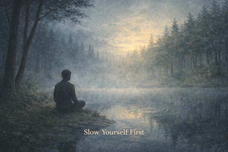 S — Slow Yourself First