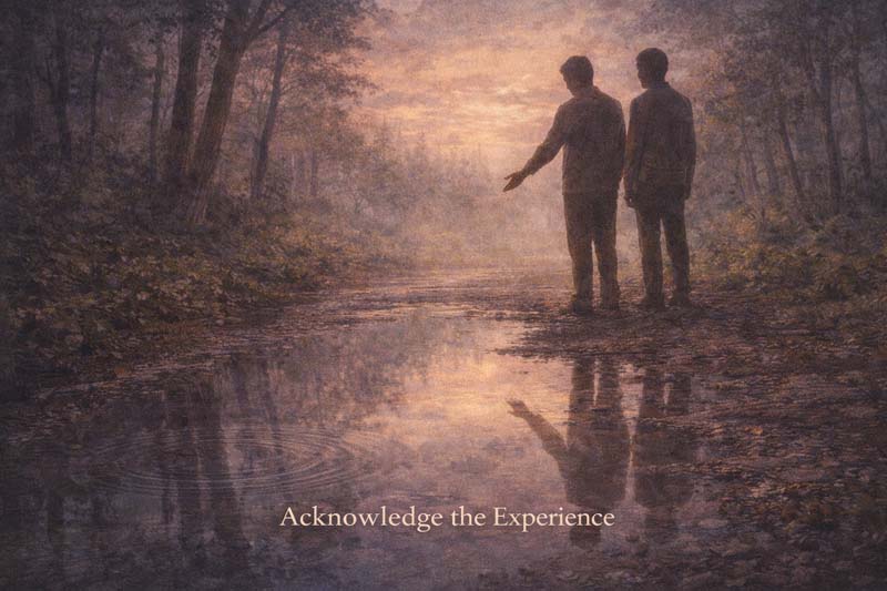 A — Acknowledge the Experience