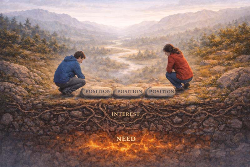 Pinning It Down From position to interest to need